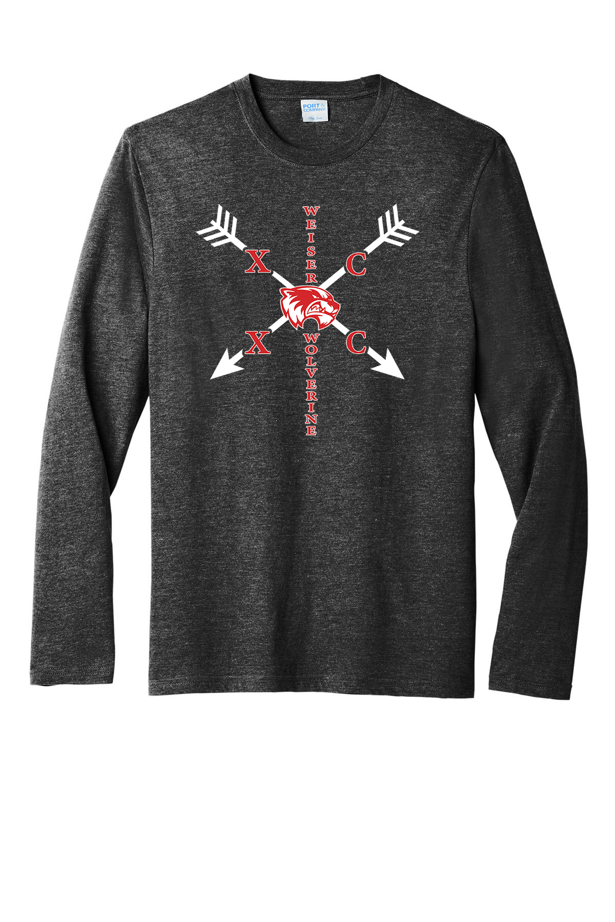 2026 WMS Cross Country Tri-Blend Long Sleeve Tee