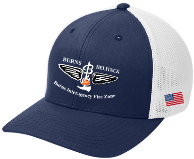 Burns Helitack Port Authority® Flexfit® Mesh Back Cap