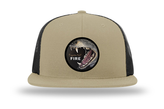 E441 Richardson Acrylic-Wool Blend Flatbill Trucker