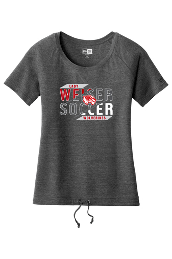 New Era ® Ladies Tri-Blend Performance Cinch Tee