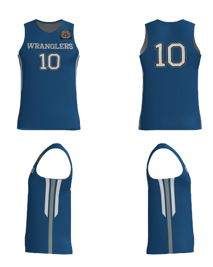 Wranglers LOOSE FIT DOUBLE-PLY REVERSIBLE BASKETBALL TOP