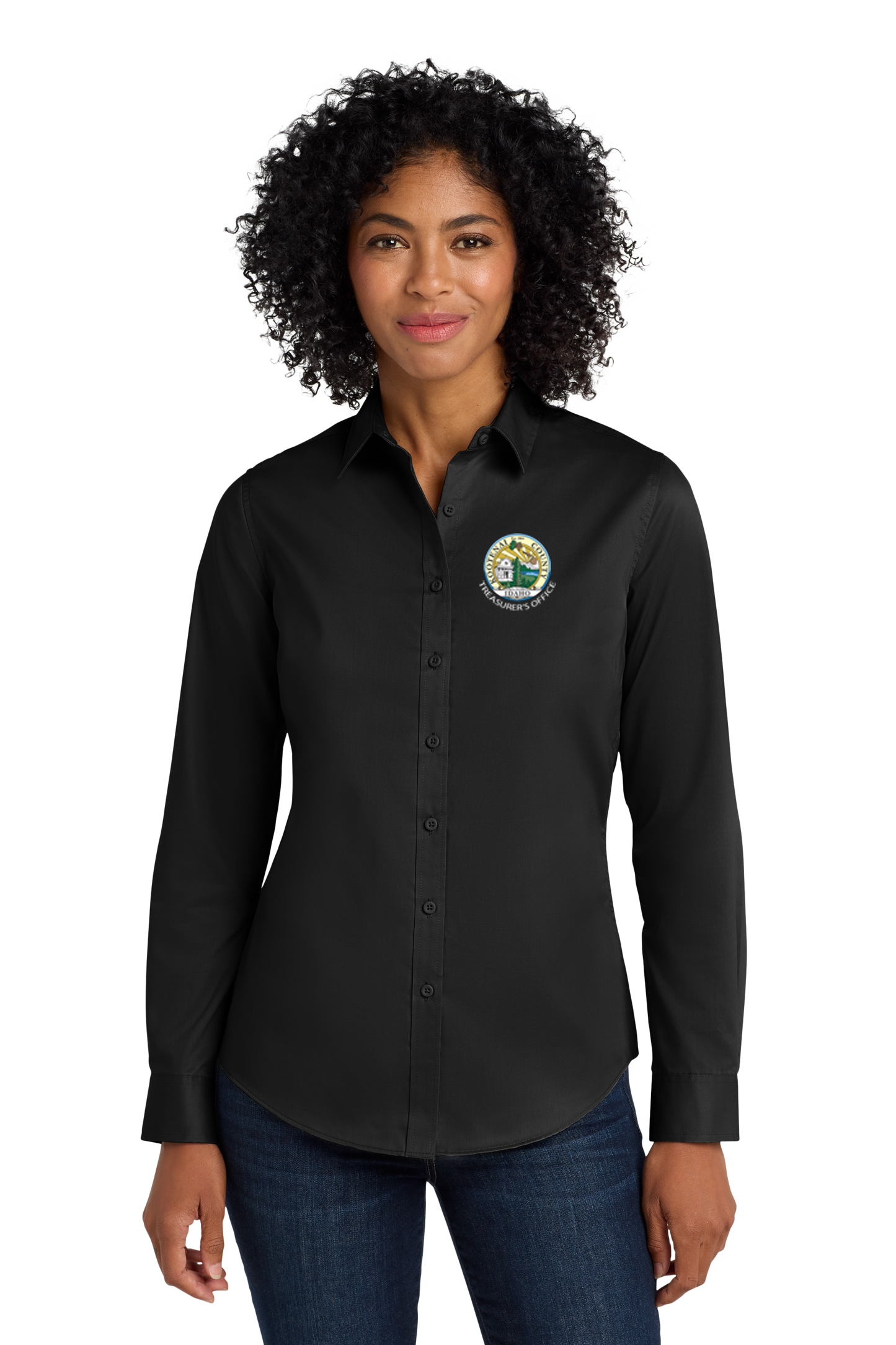 L663 Port Authority® Women's SuperPro™ Twill Shirt