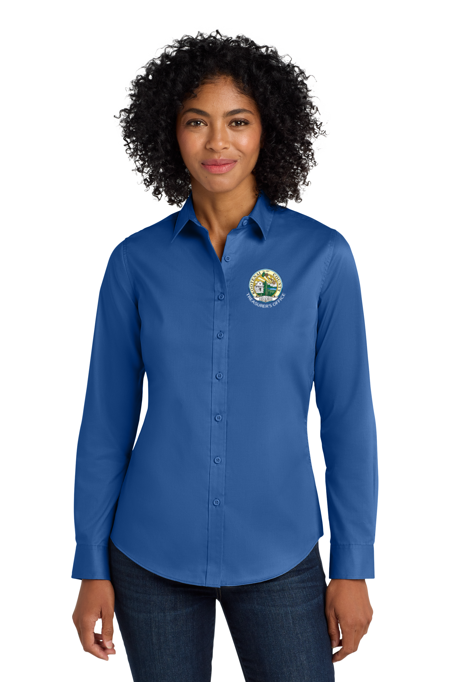 L663 Port Authority® Women's SuperPro™ Twill Shirt
