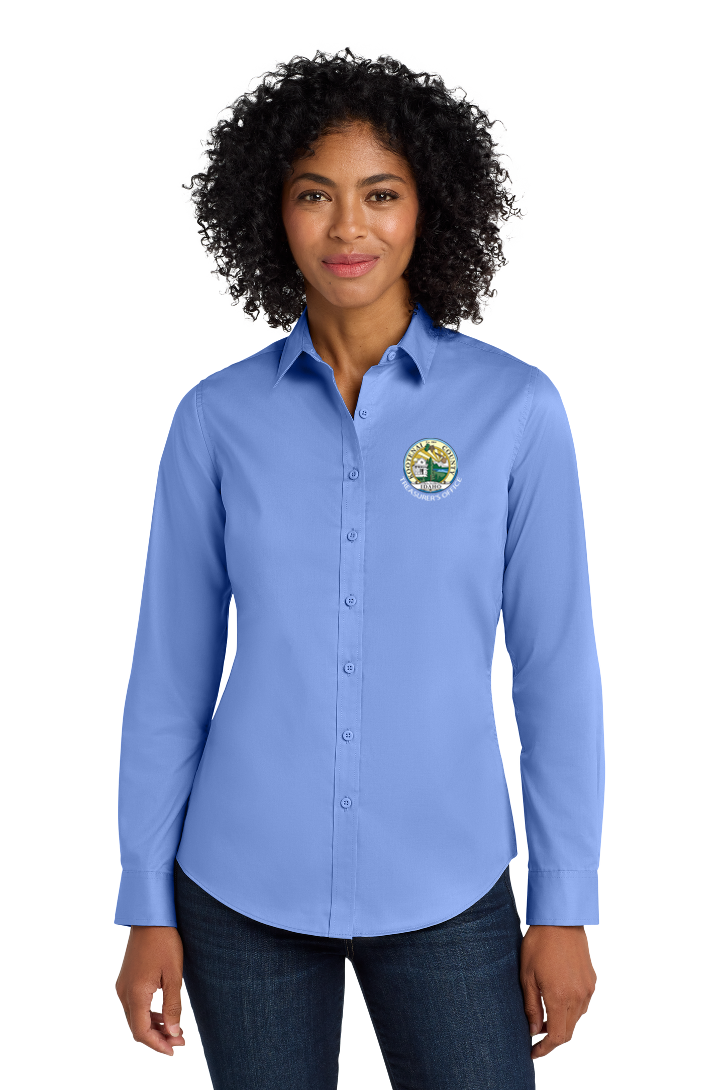 L663 Port Authority® Women's SuperPro™ Twill Shirt