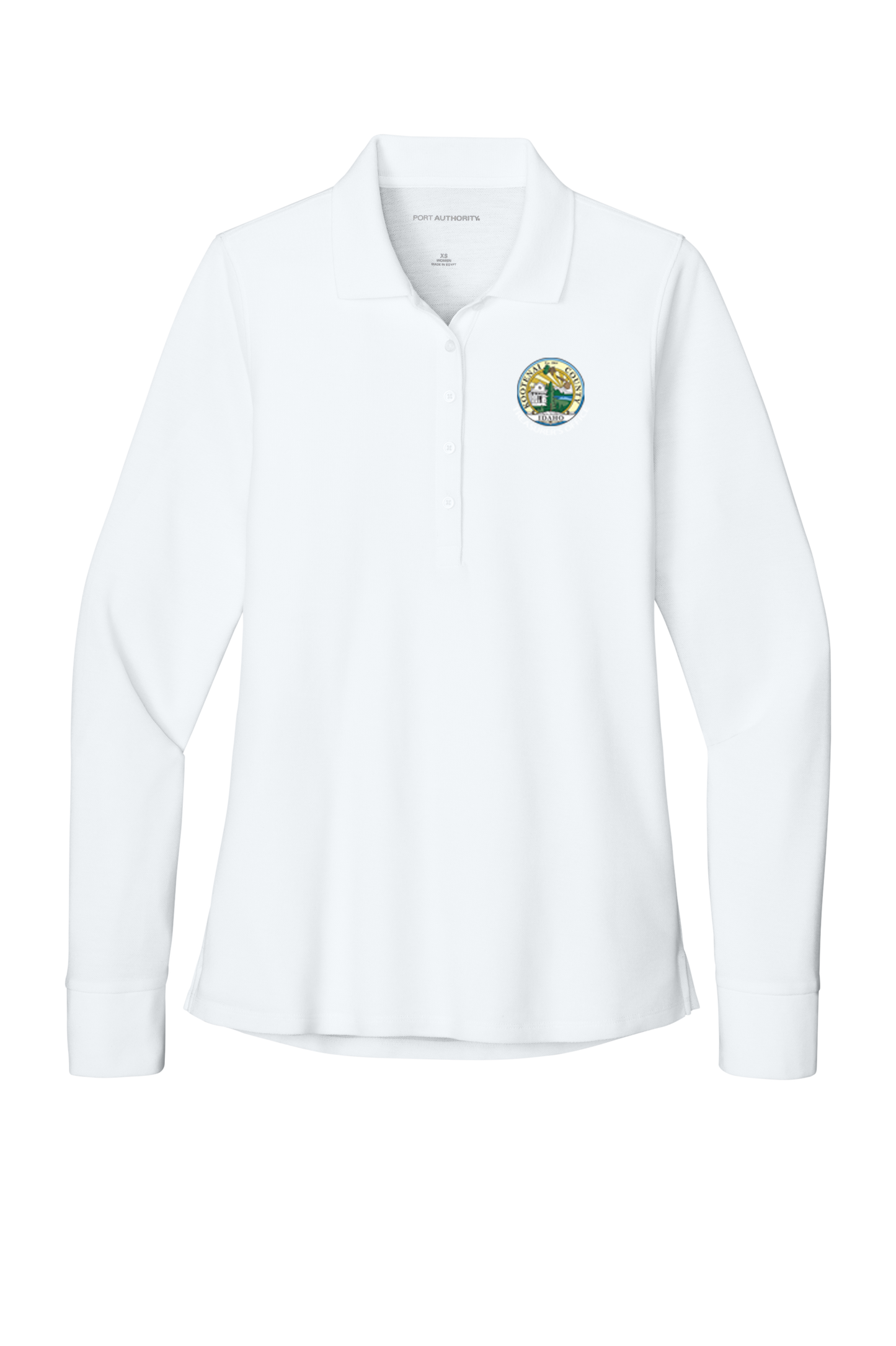 LK200LS Port Authority® Women’s Wearever Signature Pique Long Sleeve Polo