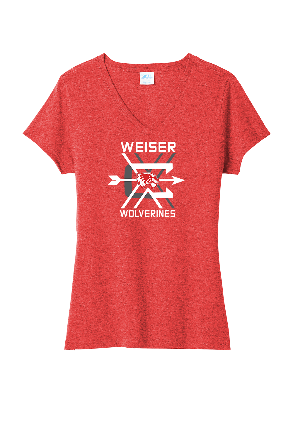 2025 WMS Cross Country Women's Tri-Blend V-Neck Tee