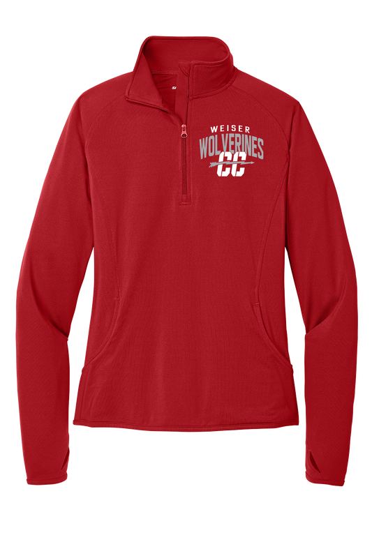 2025 Cross Country Women's Heavier 1/4 Zip Pullover