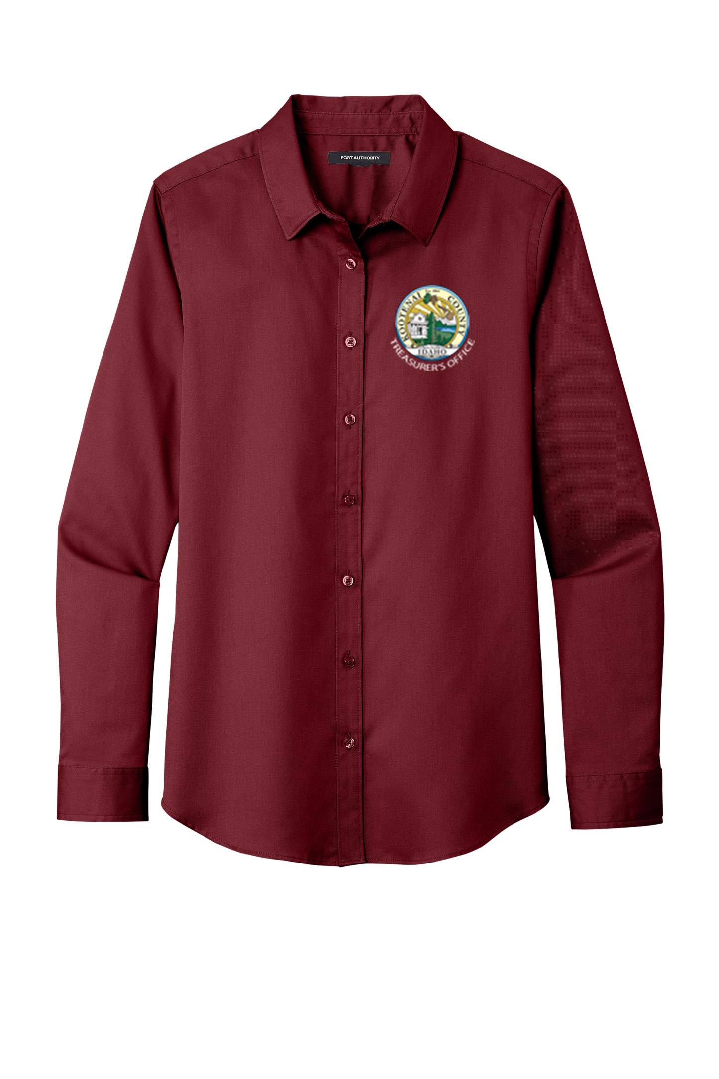 LW808 Port Authority® Ladies Long Sleeve SuperPro React ™ Twill Shirt.