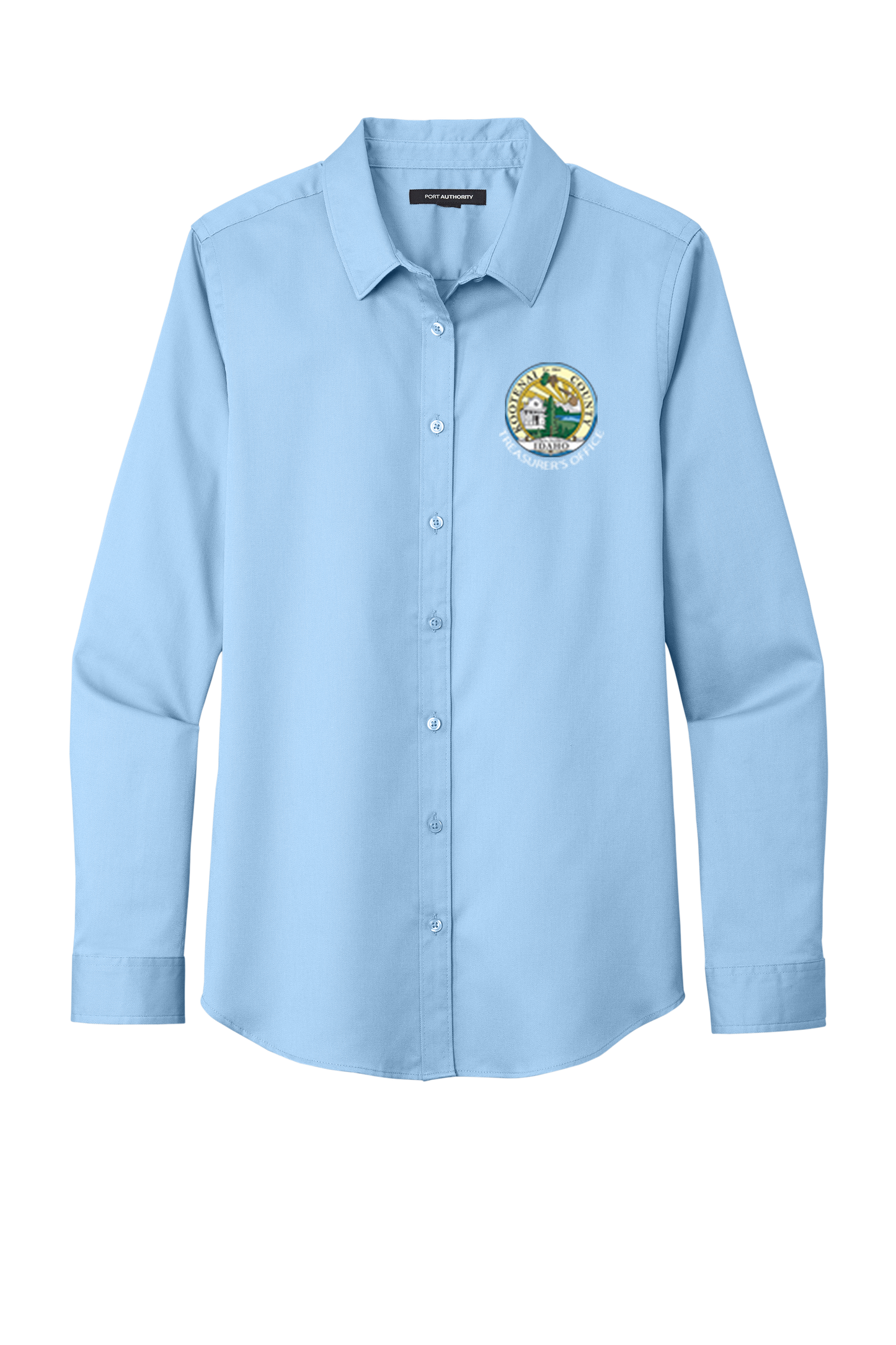 LW808 Port Authority® Ladies Long Sleeve SuperPro React ™ Twill Shirt.