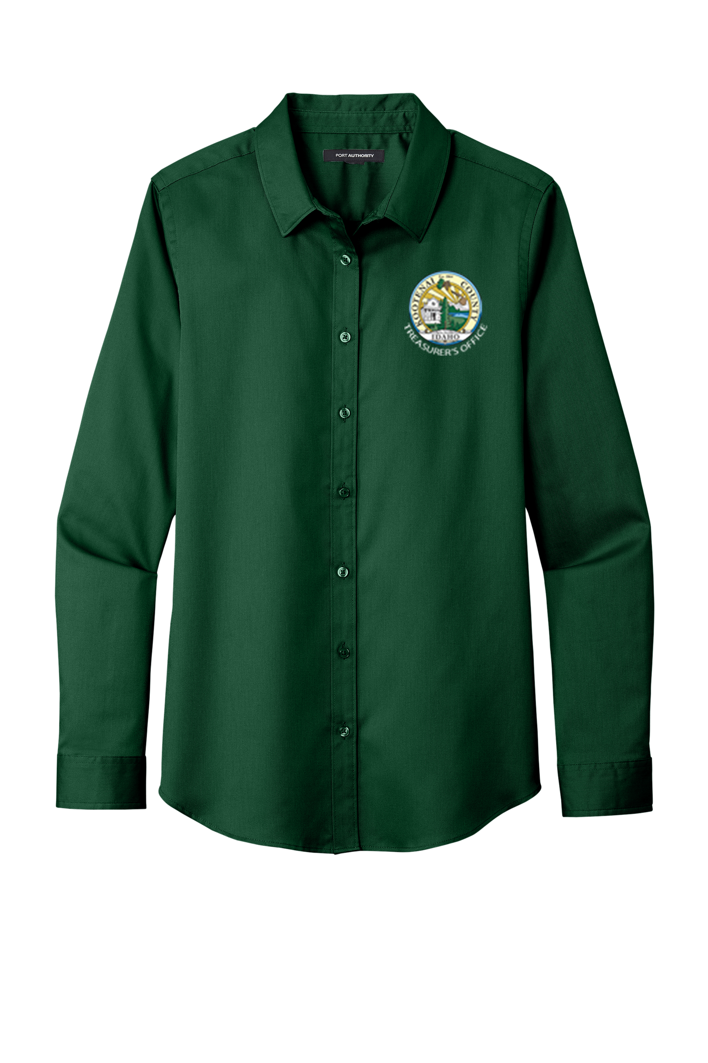 LW808 Port Authority® Ladies Long Sleeve SuperPro React ™ Twill Shirt.