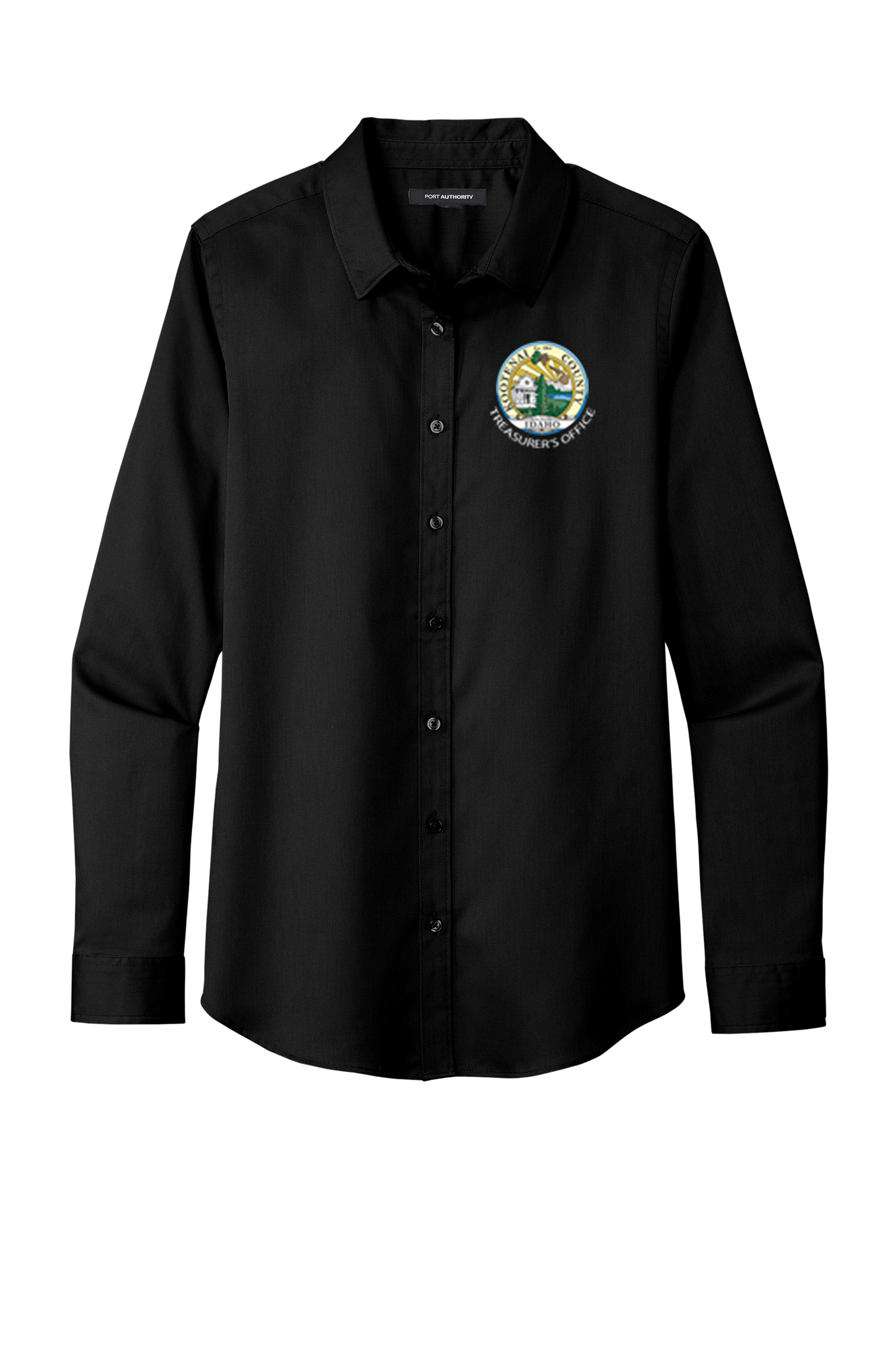 LW808 Port Authority® Ladies Long Sleeve SuperPro React ™ Twill Shirt.