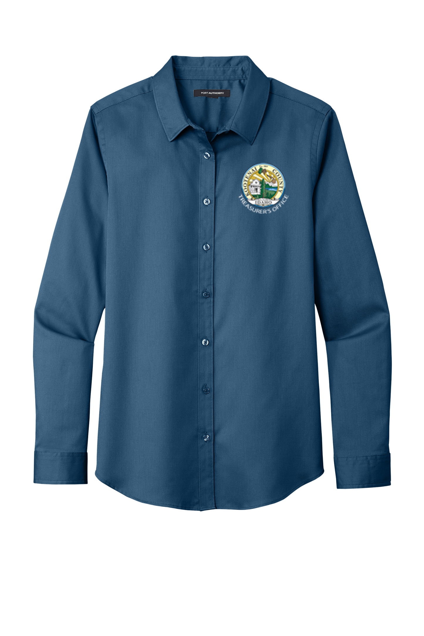 W808 Port Authority® Long Sleeve SuperPro React ™ Twill Shirt