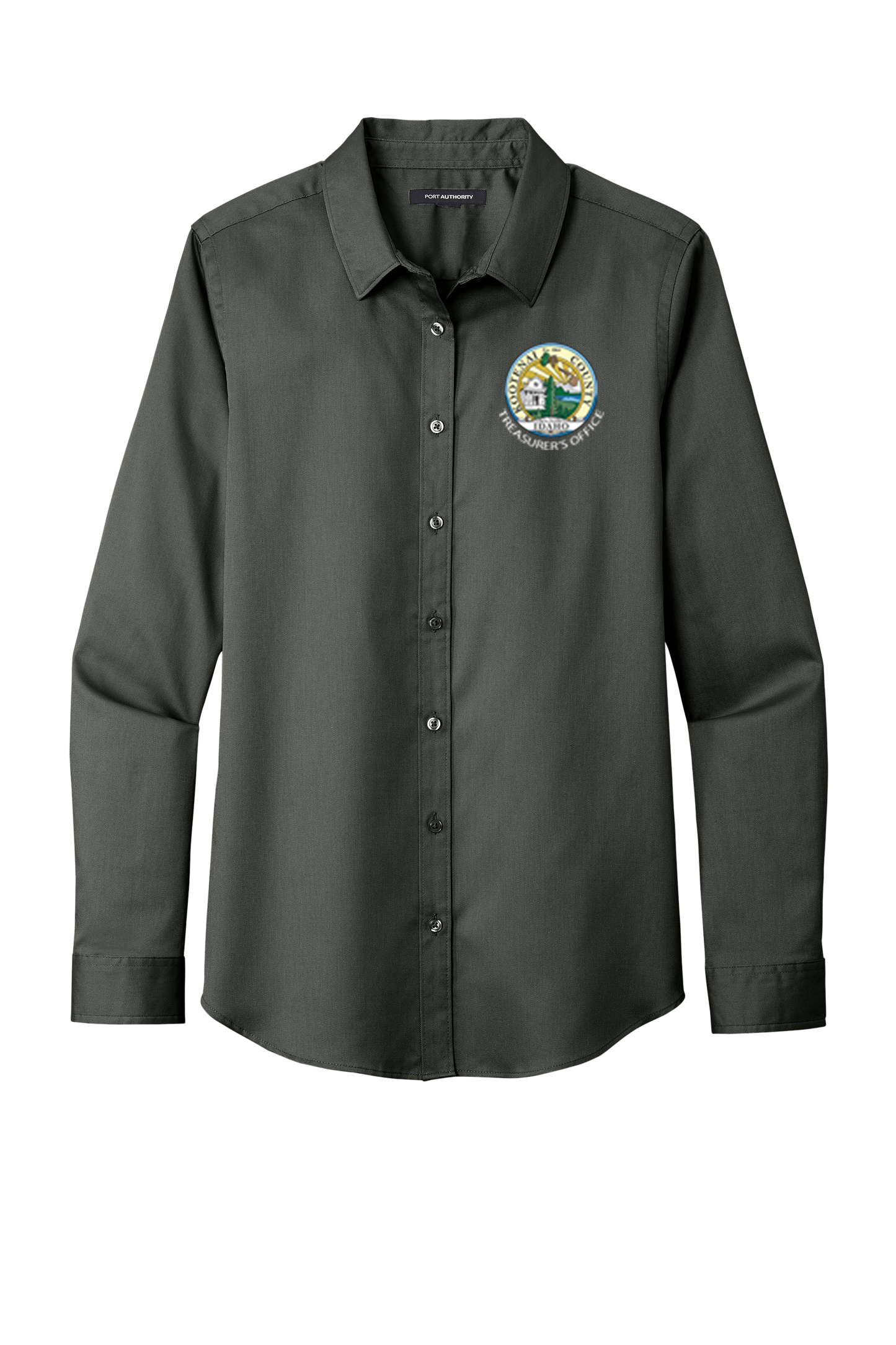 LW808 Port Authority® Ladies Long Sleeve SuperPro React ™ Twill Shirt.