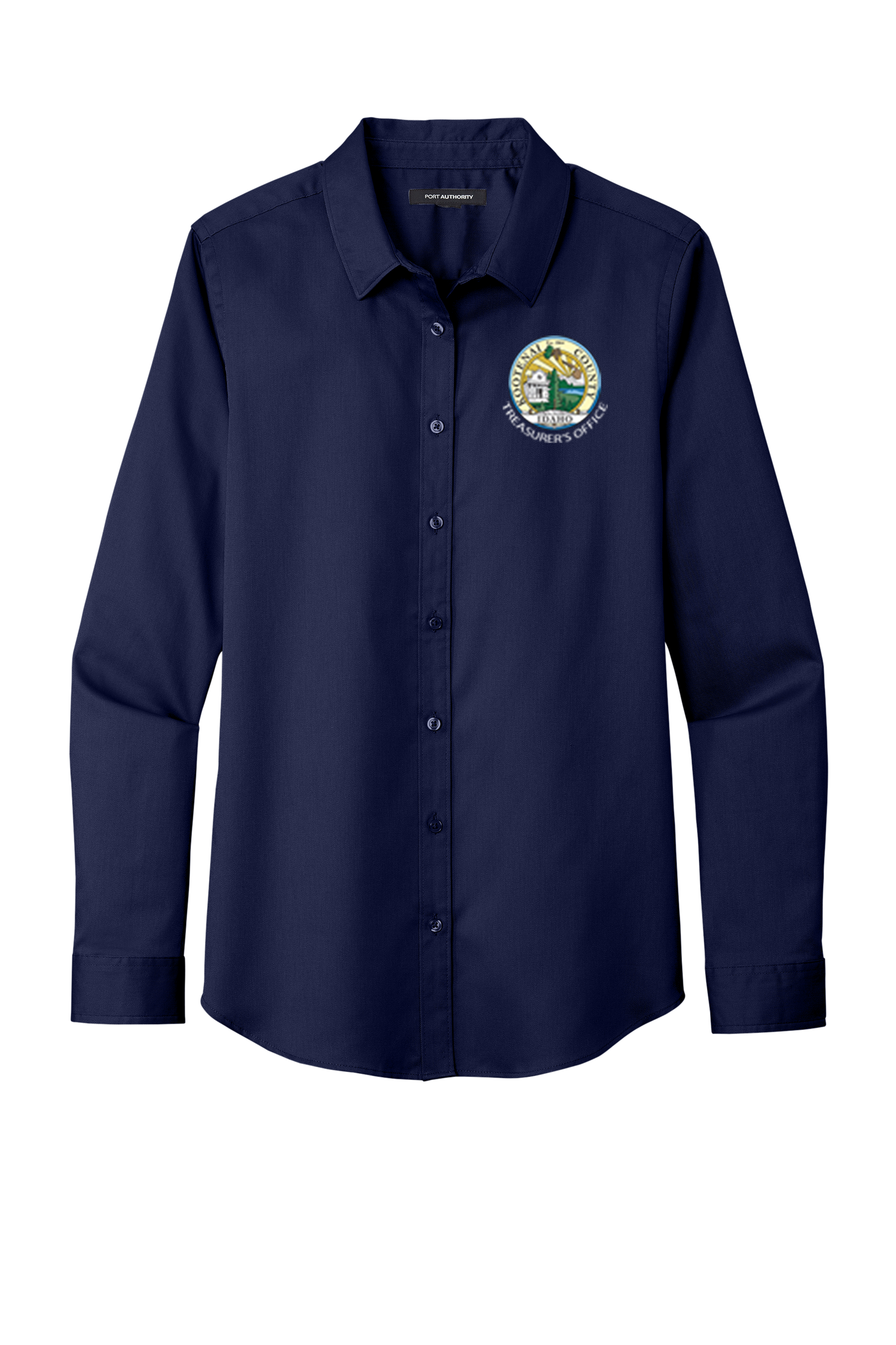 LW808 Port Authority® Ladies Long Sleeve SuperPro React ™ Twill Shirt.
