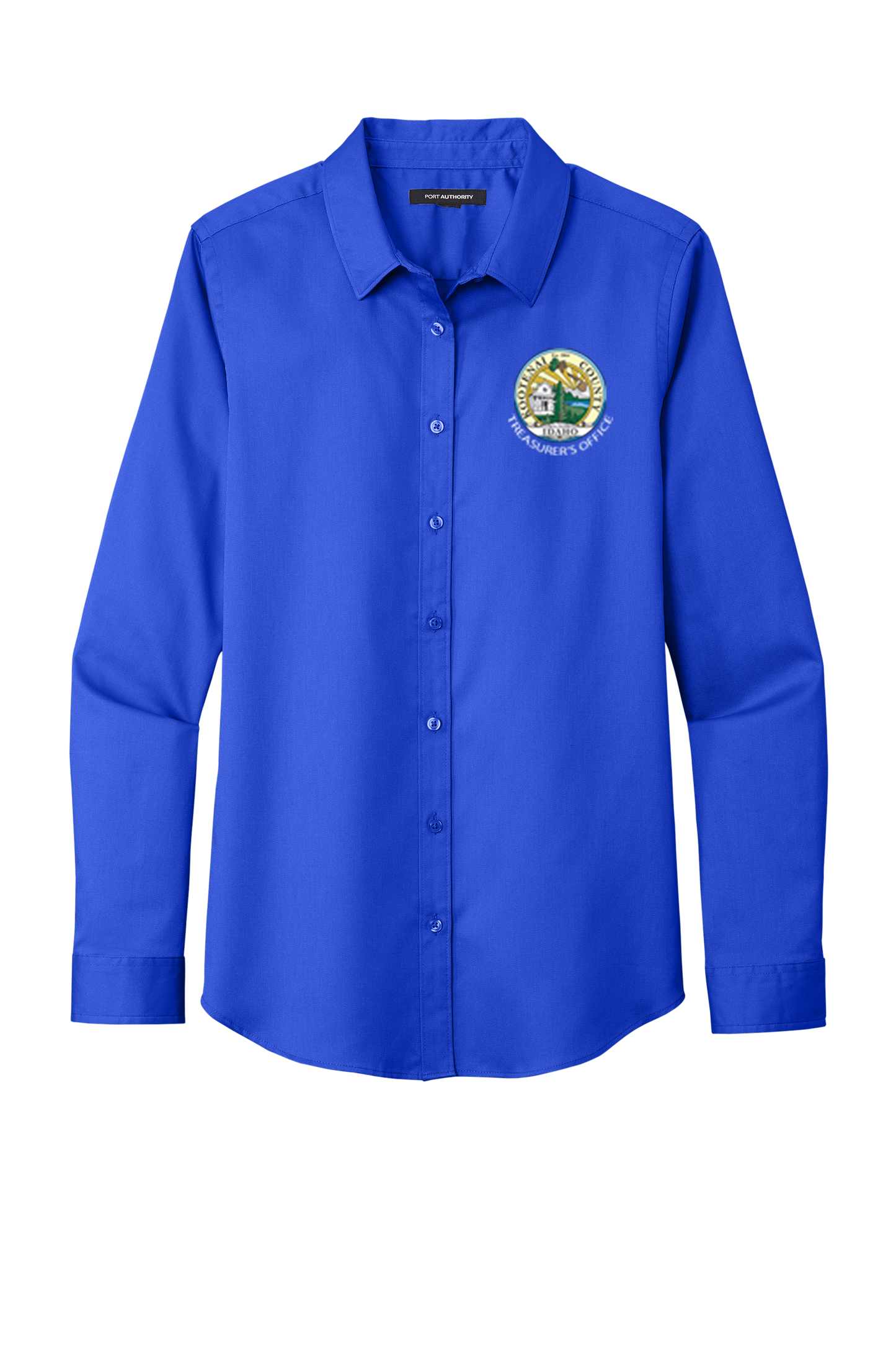 LW808 Port Authority® Ladies Long Sleeve SuperPro React ™ Twill Shirt.