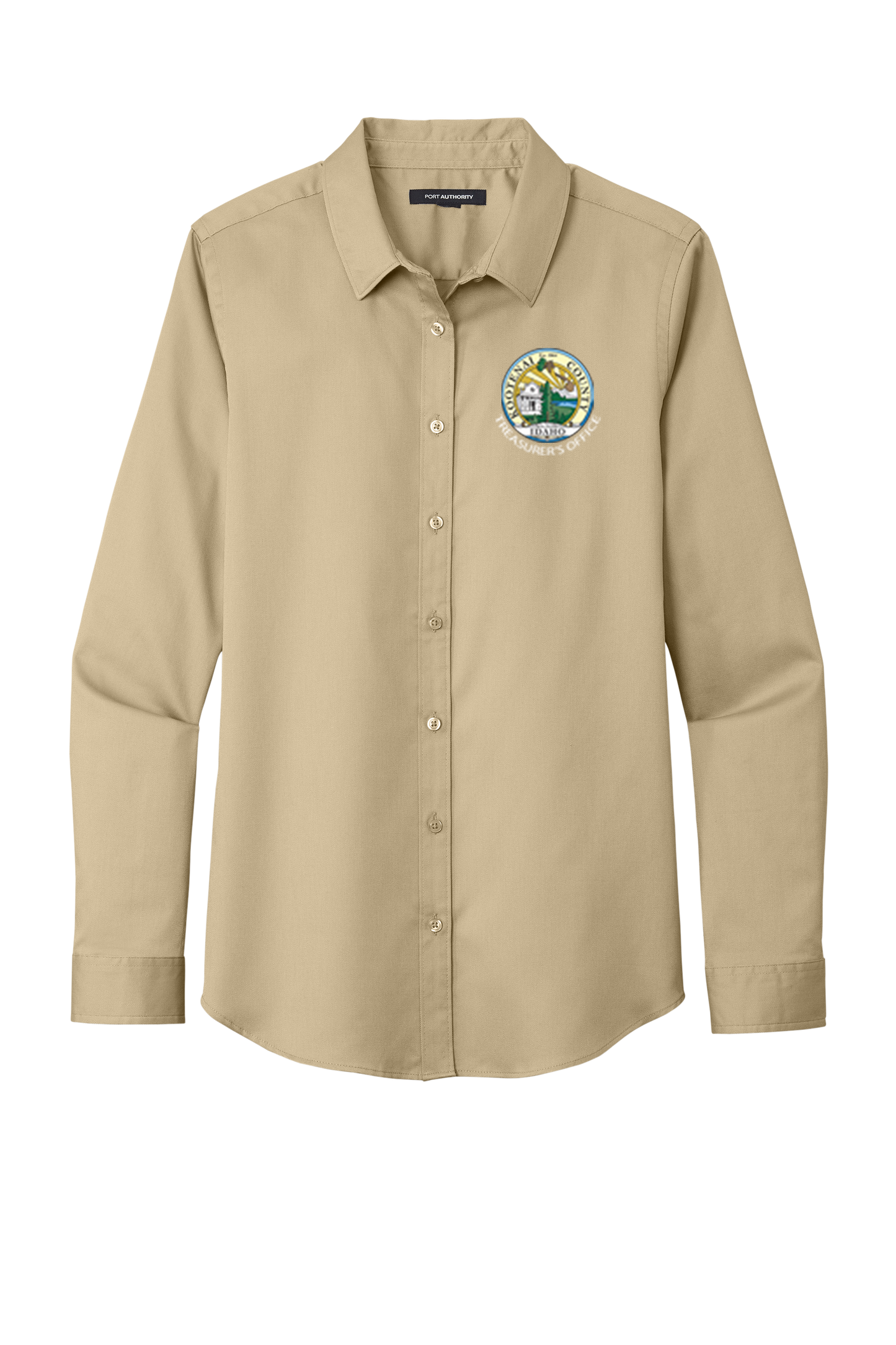 W808 Port Authority® Long Sleeve SuperPro React ™ Twill Shirt