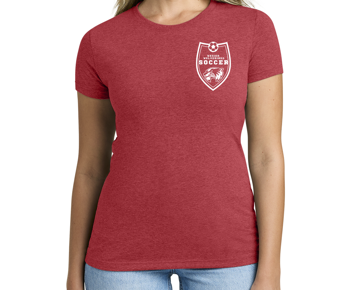 2026 Girls Soccer Next Level Apparel ® Women's Tri-Blend Tee. NL6710