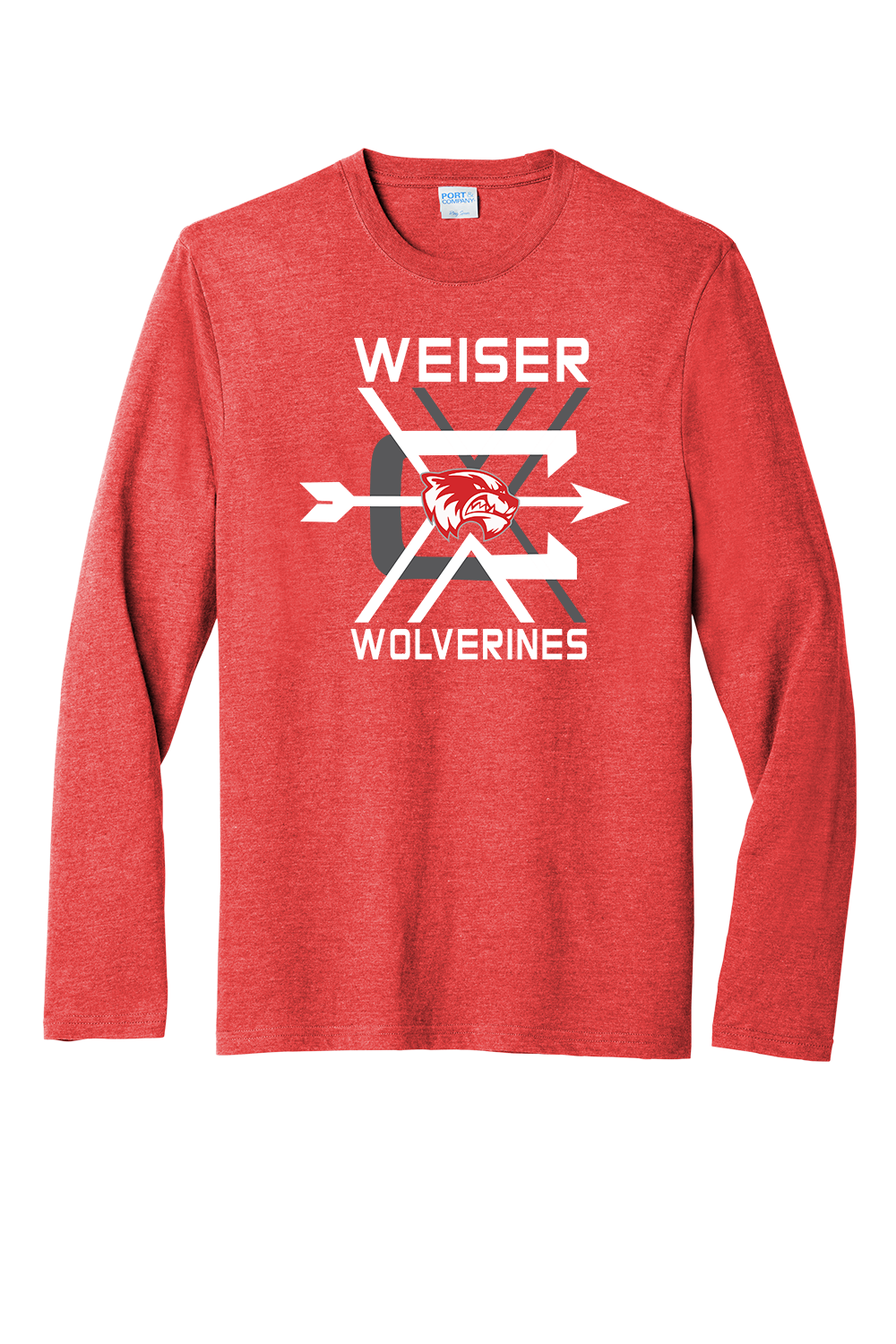 2025 WMS Cross Country Tri-Blend Long Sleeve Tee