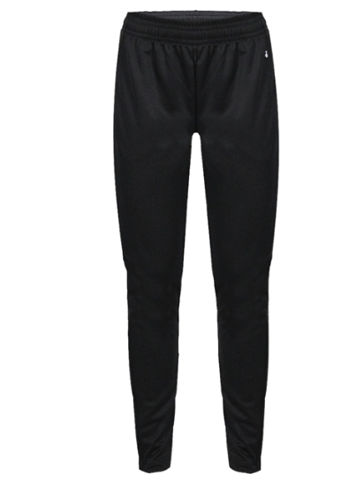 2025 Girls Basketball Trainer Women's Pant with 12" Leg Zippers