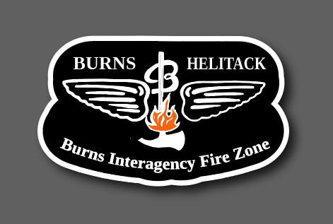 Burns Helitack Sticker