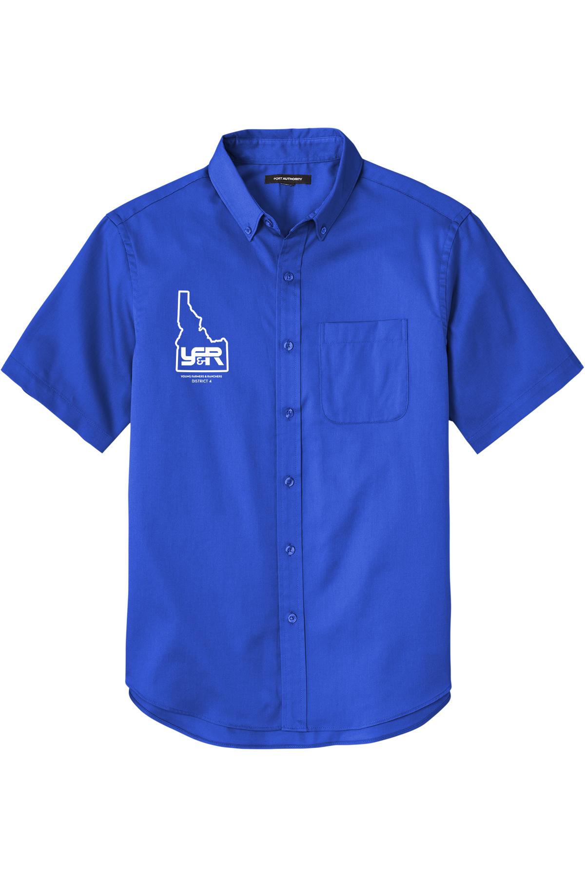 YFR Unisex Fit Short Sleeve SuperPro React™Twill Shirt