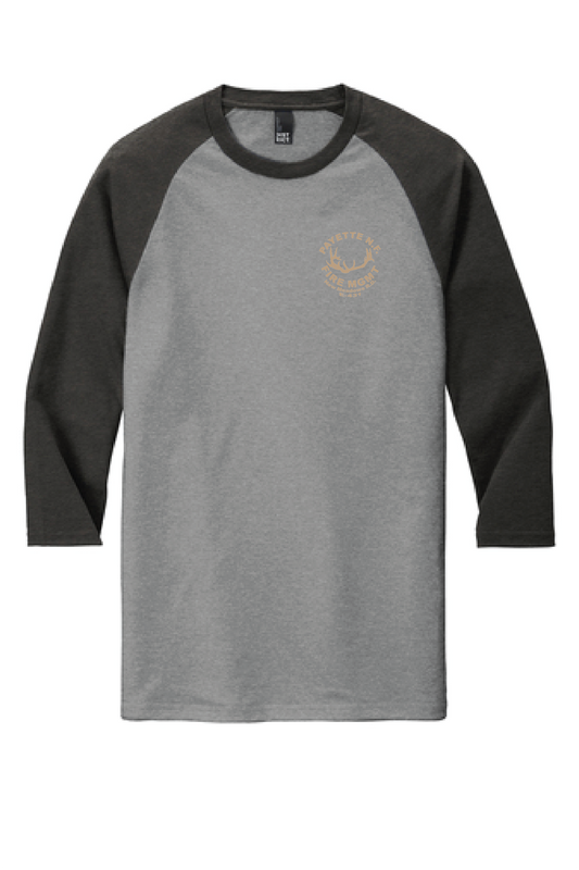 E-431 District ® Perfect Tri ® 3/4-Sleeve Raglan