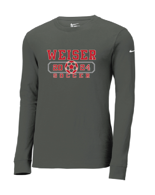 Soccer Nike Dri-FIT Cotton/Poly Long Sleeve Tee