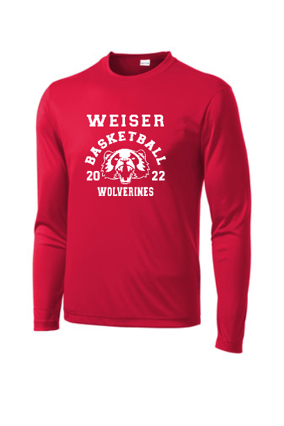 Weiser 8th Basketball Warmup Top