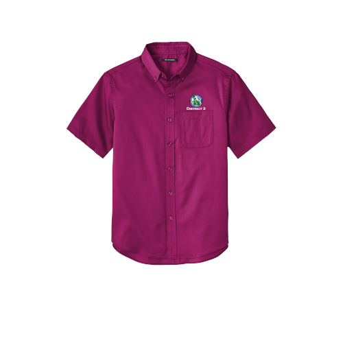 W809 Port Authority® Short Sleeve SuperPro React ™ Twill Shirt.