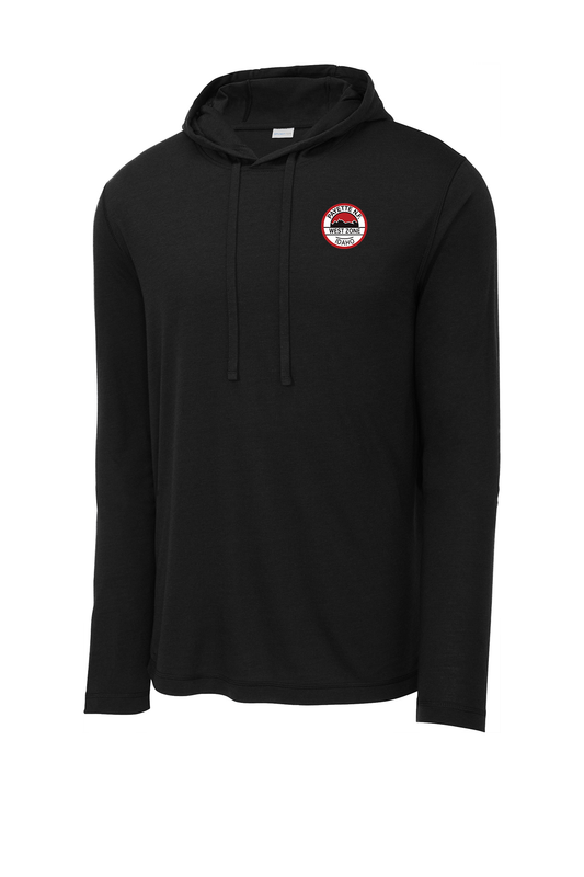 WZ E-411 Sport-Tek ® PosiCharge ® Tri-Blend Wicking Long Sleeve Hoodie