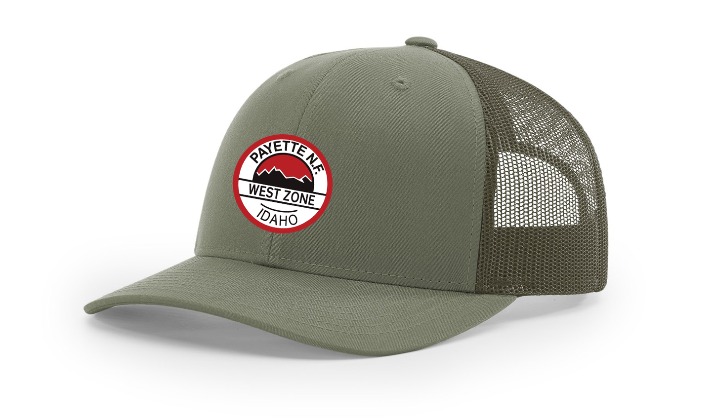 West Zone Westzone Trucker Style Mesh Snapback Hat