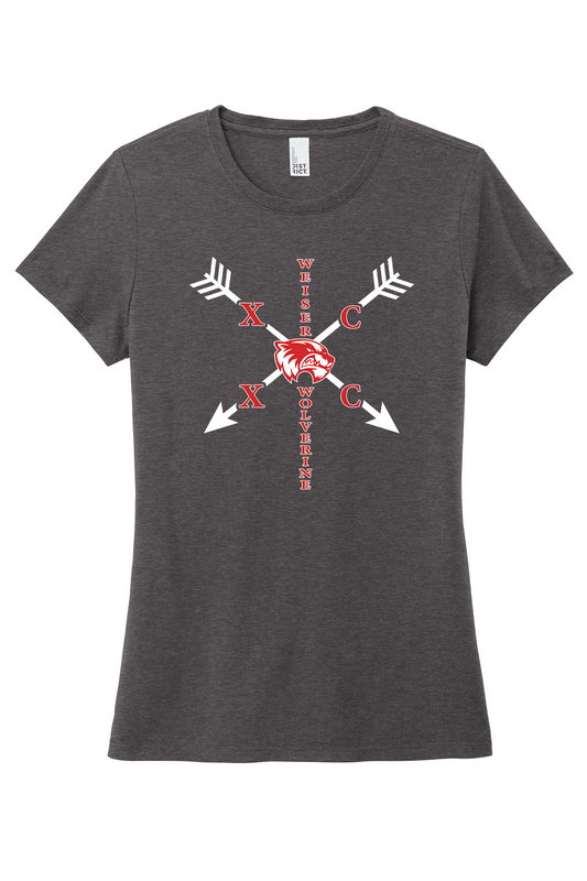 2026 WMS Cross Country Women's Tri-Blend Tee