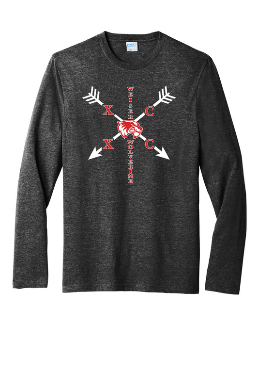 2026 WMS Cross Country Tri-Blend Long Sleeve Tee