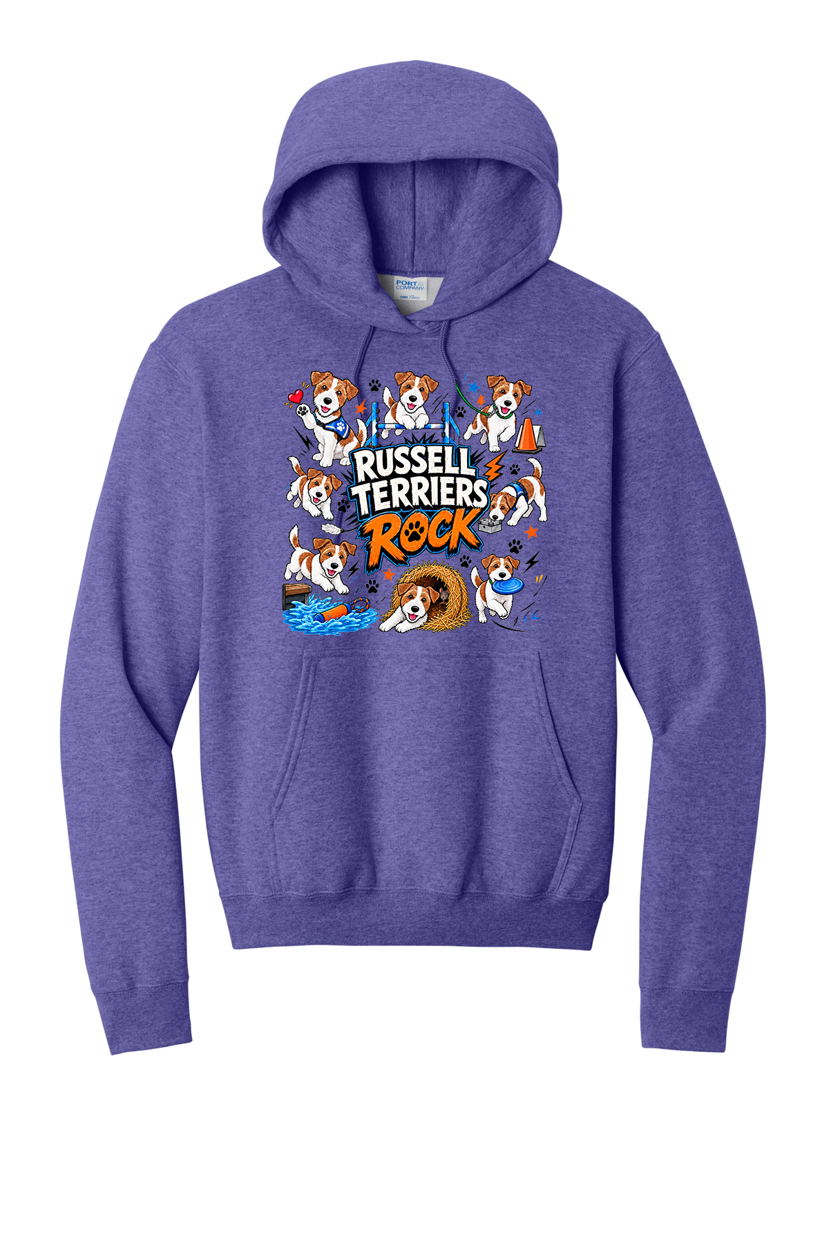 Russell Terriers Rock Fundraiser Sweatshirt. PC78H