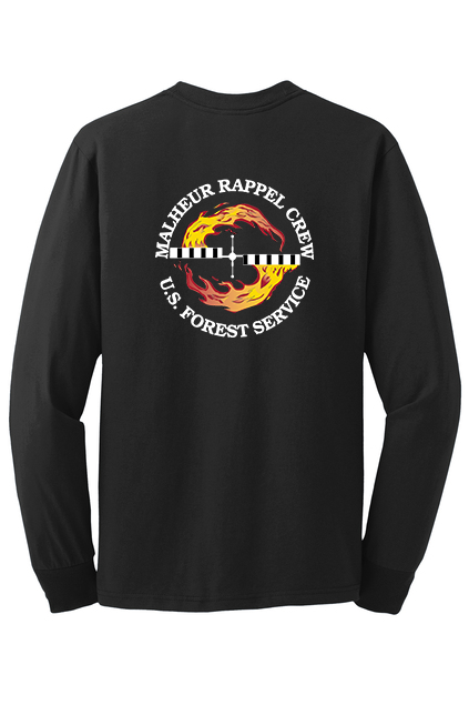 Malheur Rappel Crew Hanes Beefy T Long Sleeve