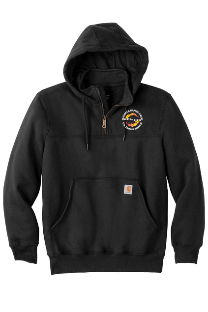 Malheur Rappel Crew Carhartt ® Rain Defender ® Paxton Heavyweight Hooded Zip Mock Sweatshirt