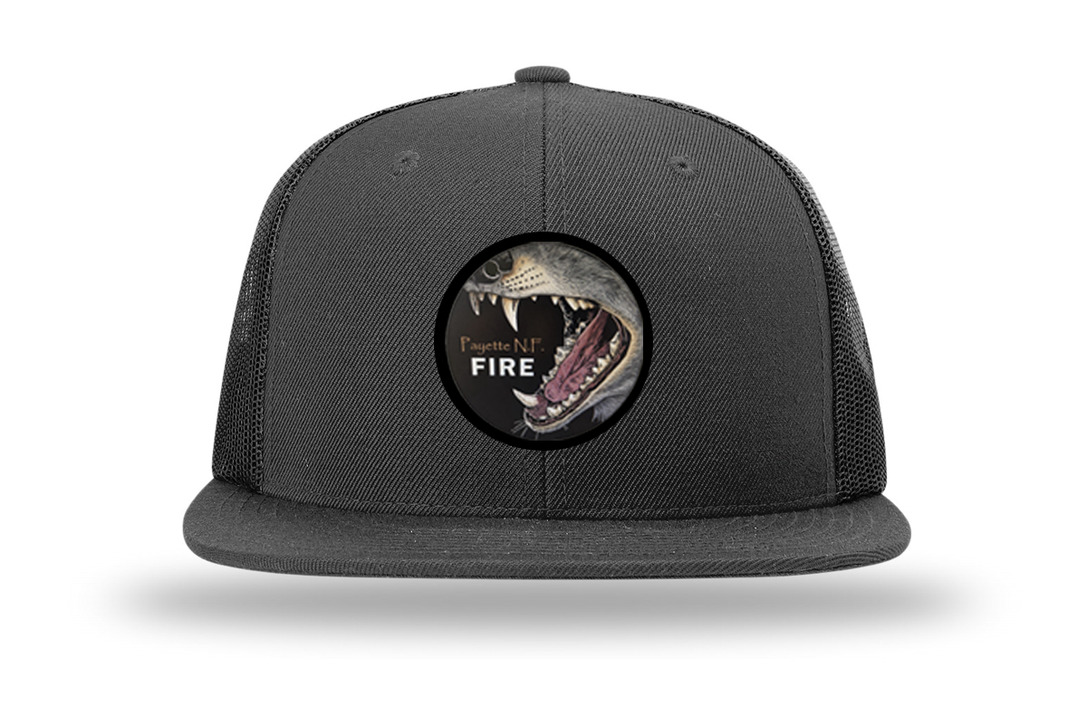 E441 Richardson Acrylic-Wool Blend Flatbill Trucker