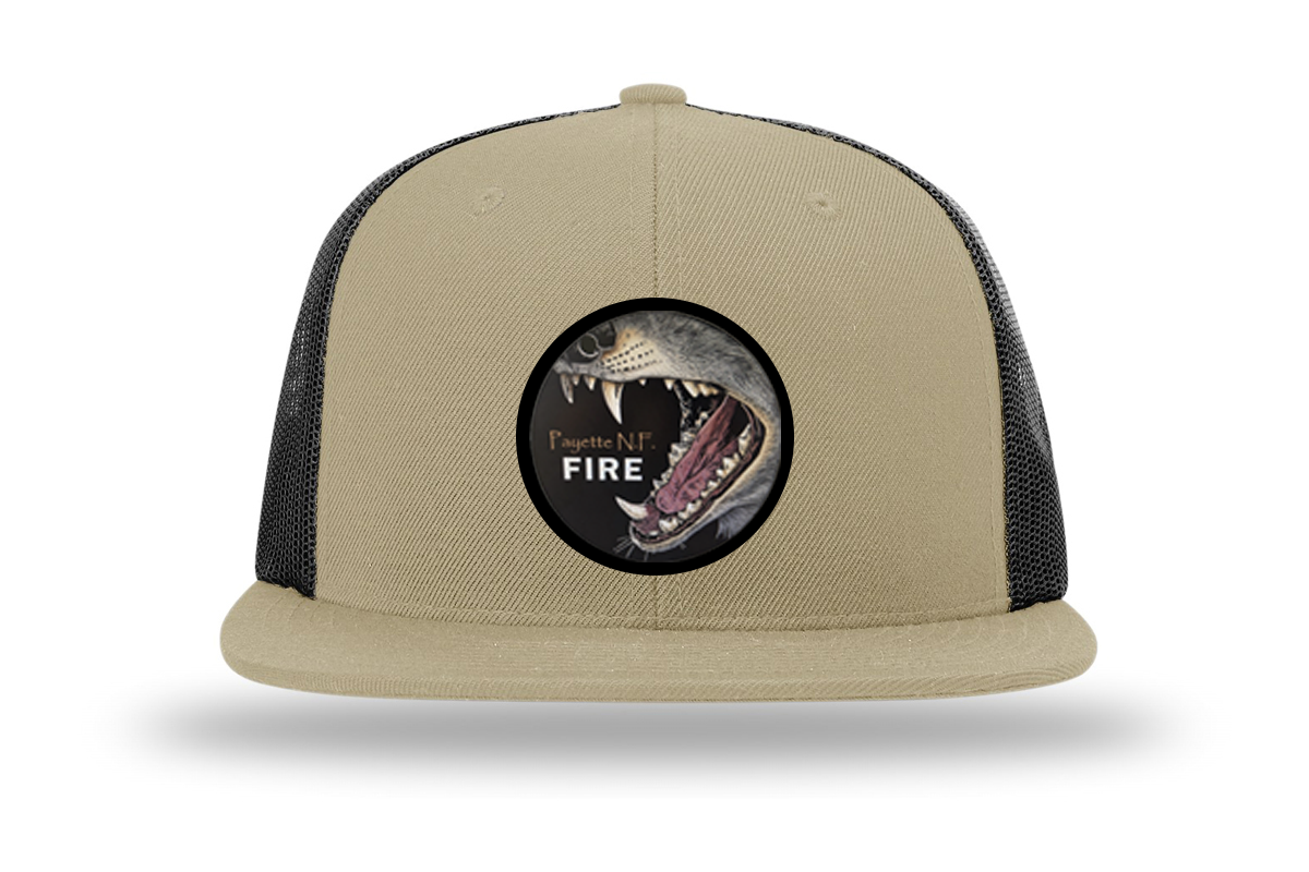 E441 Richardson Acrylic-Wool Blend Flatbill Trucker