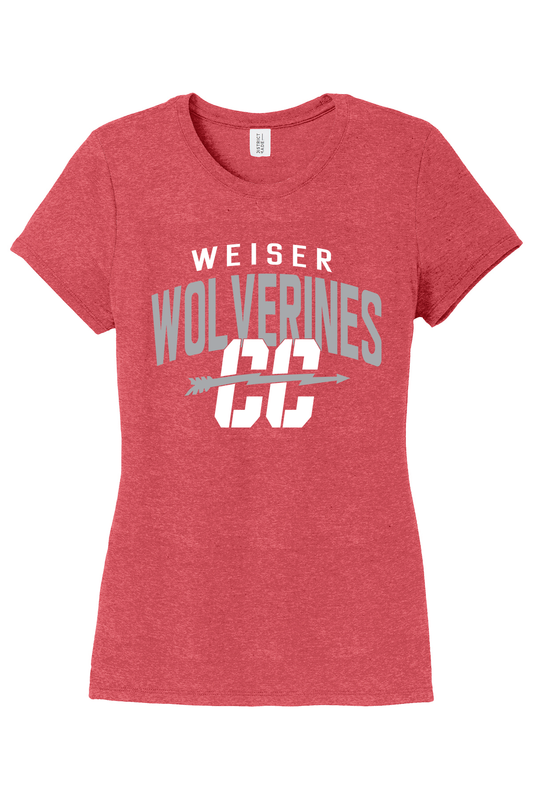 2025 Cross Country Women's Tri-Blend Tee