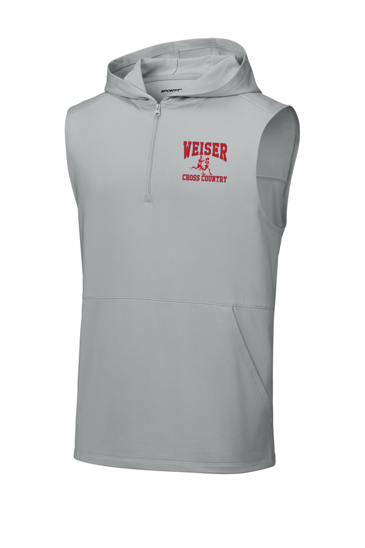 2026 Cross Country Sport-Tek® Sport-Wick® Stretch Sleeveless Hooded 1/4-Zip