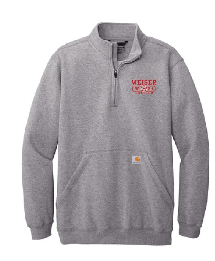 Soccer Carhartt Force® 1/4-Zip Long Sleeve T-Shirt