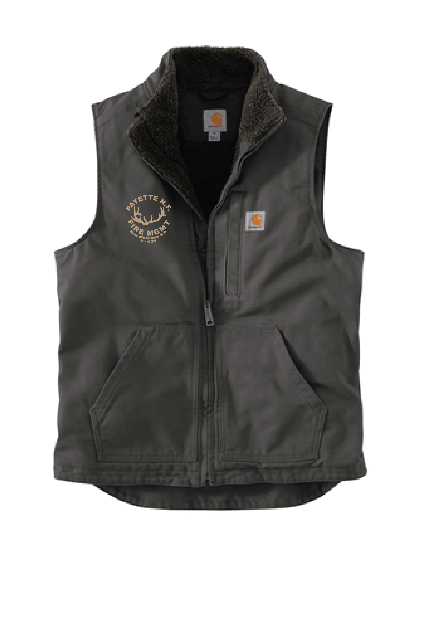 Carhartt® Sherpa-Lined Mock Neck Vest