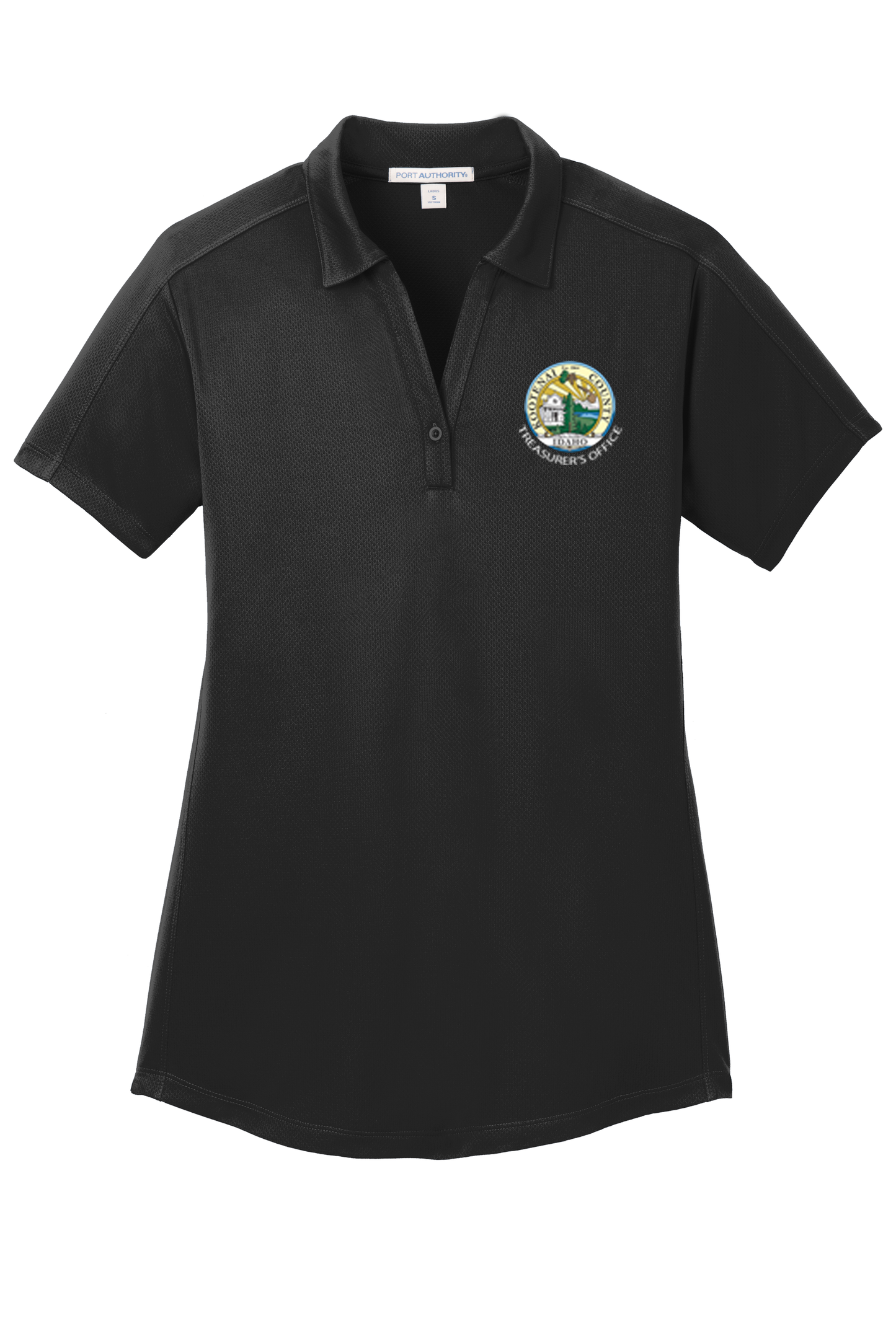 L569  Port Authority® Ladies Diamond Jacquard Polo