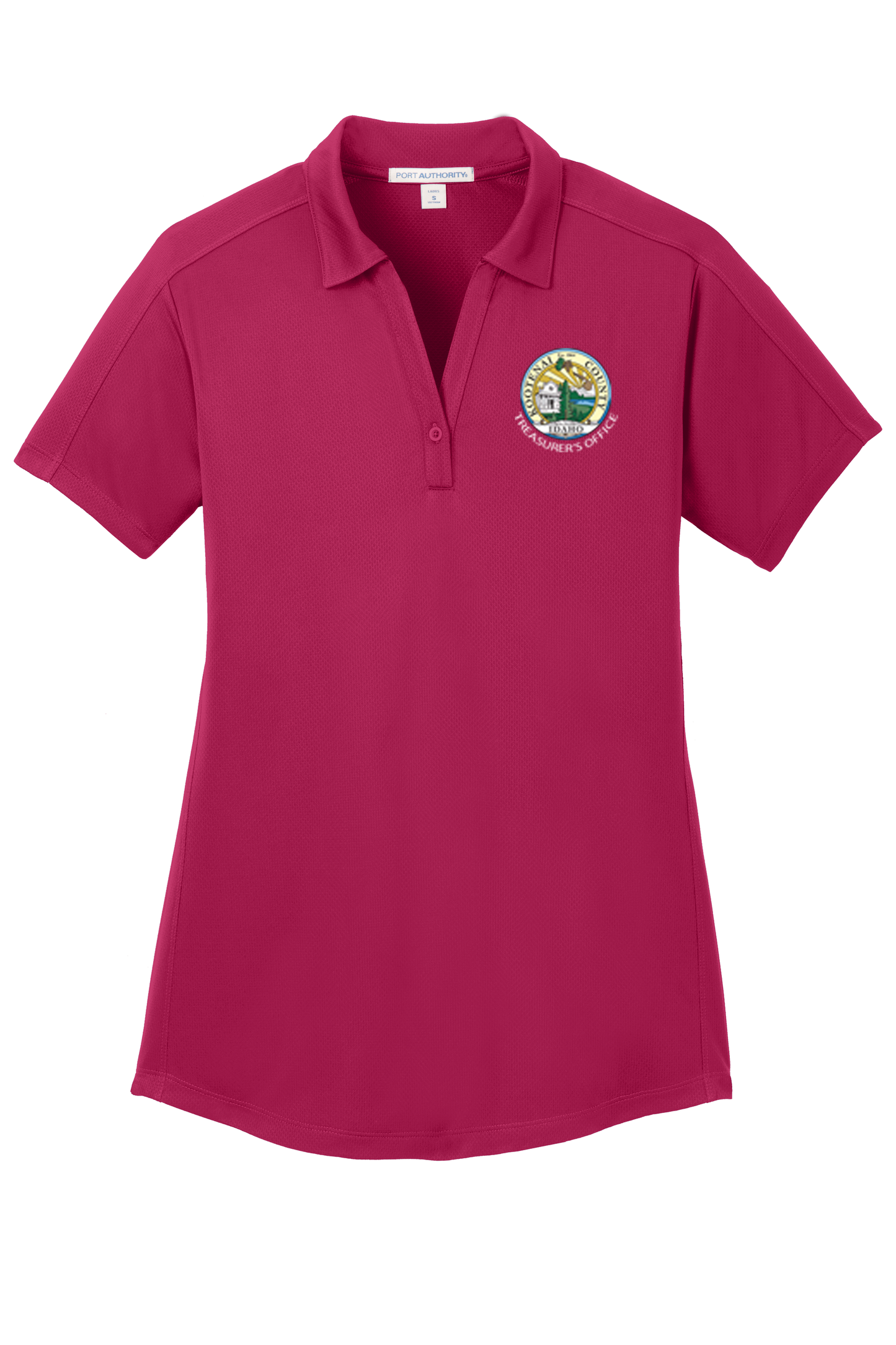L569  Port Authority® Ladies Diamond Jacquard Polo