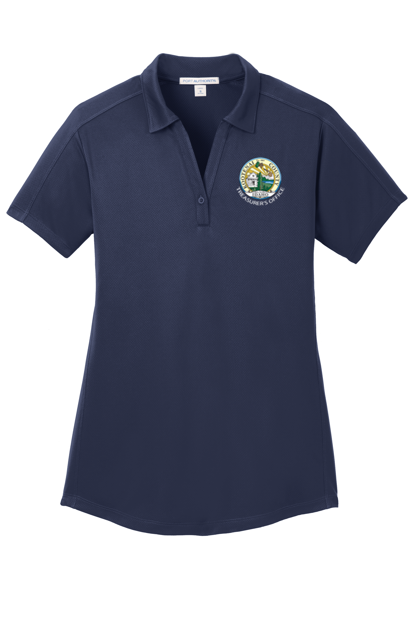 L569  Port Authority® Ladies Diamond Jacquard Polo