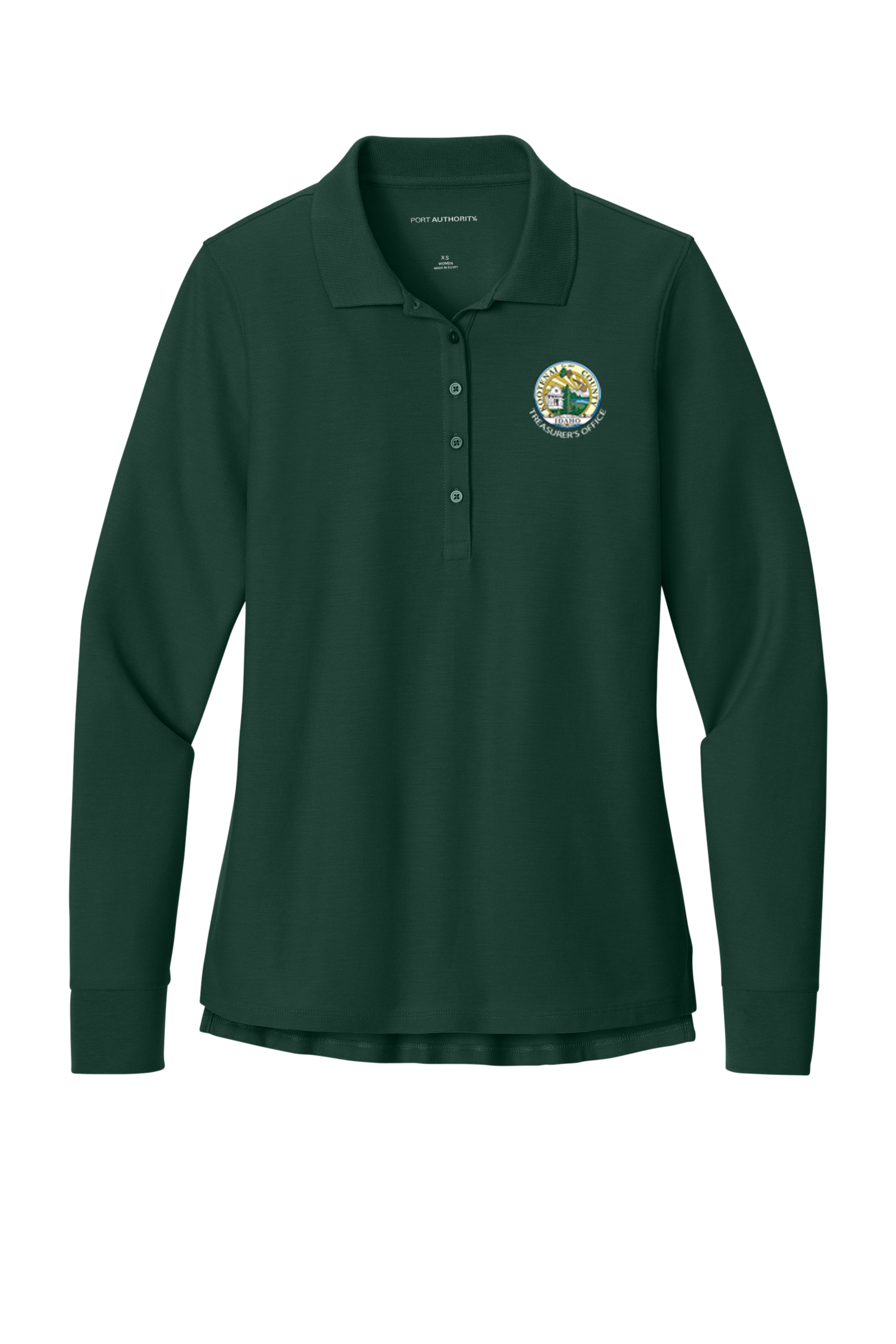 LK200LS  Port Authority® Women’s Wearever Signature Pique Long Sleeve Polo