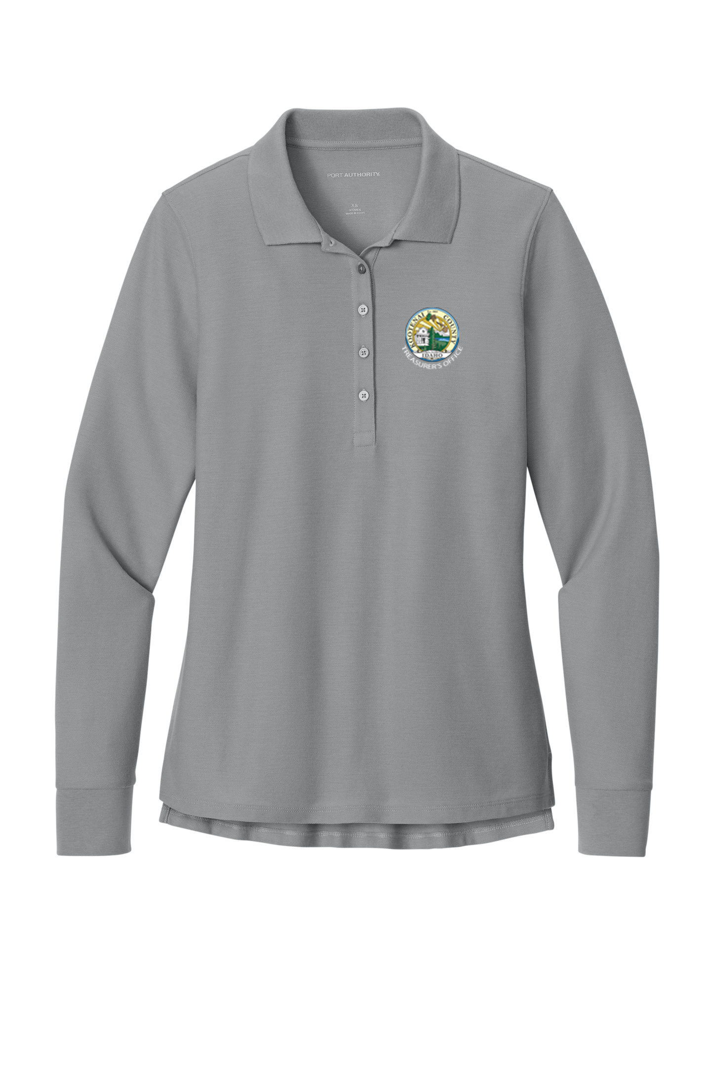 LK200LS  Port Authority® Women’s Wearever Signature Pique Long Sleeve Polo