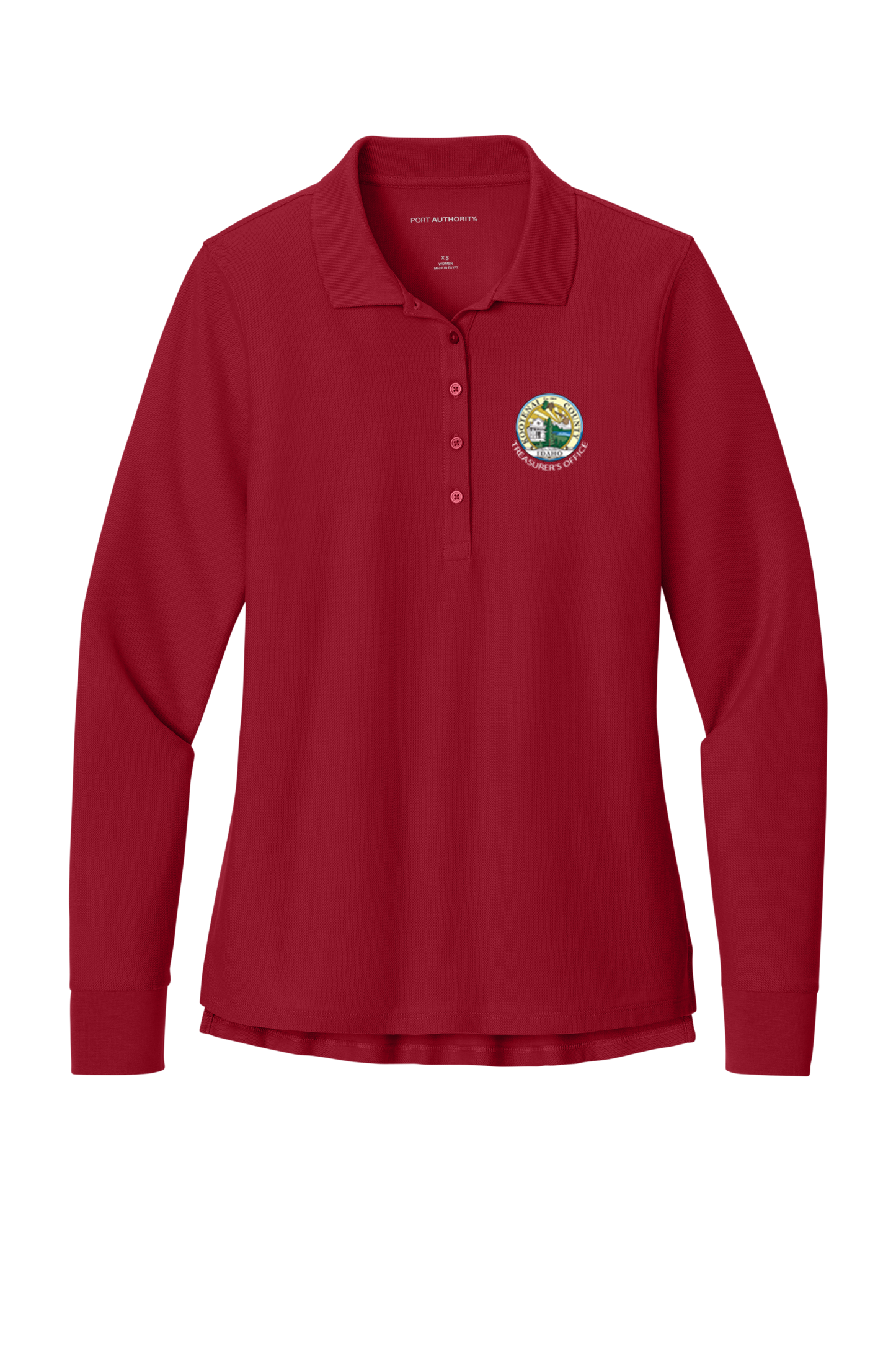 LK200LS  Port Authority® Women’s Wearever Signature Pique Long Sleeve Polo