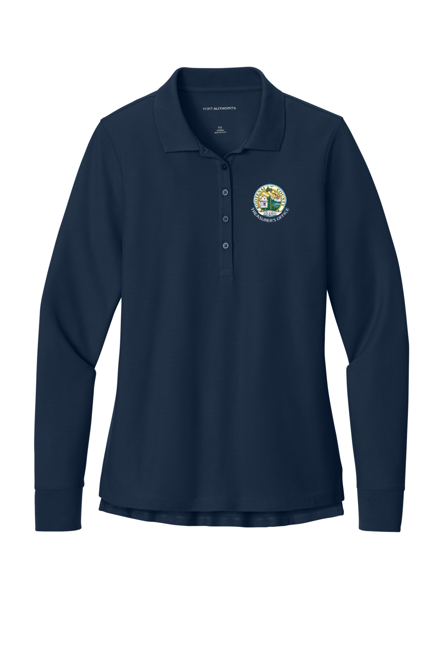 LK200LS  Port Authority® Women’s Wearever Signature Pique Long Sleeve Polo