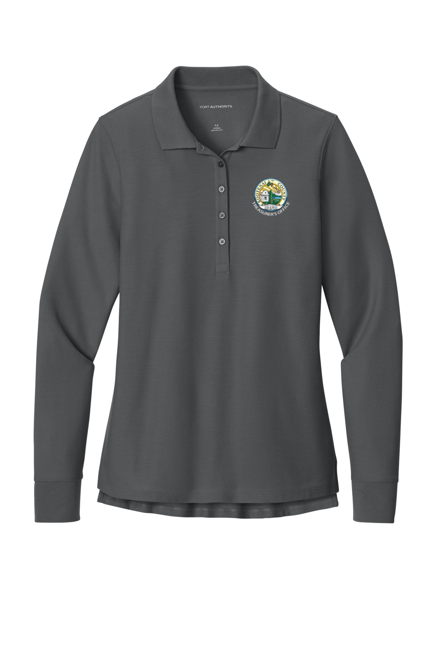 LK200LS  Port Authority® Women’s Wearever Signature Pique Long Sleeve Polo